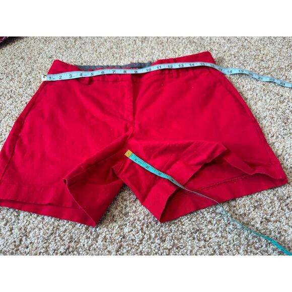 NAUTICA Red womens shorts, size 8, cotton blend - Picture 6 of 8